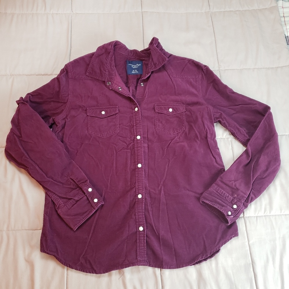 American Eagle Outfitters Corduroy Shirt